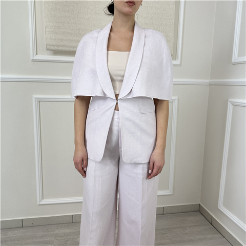 Giacca A Mantella Con Collo A Scialle Art. 261tp2450