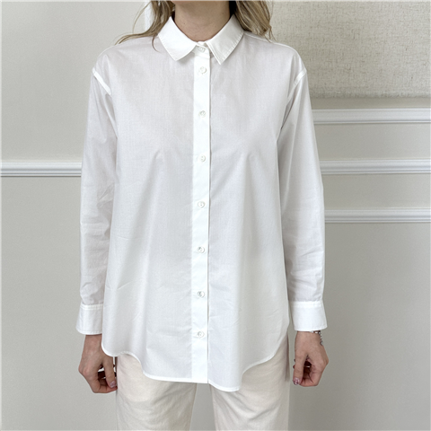 Camicia Con Bottoni Anche Sul Retro Art. M1ab0052, Taglia: 40, Colore: BIANCO
