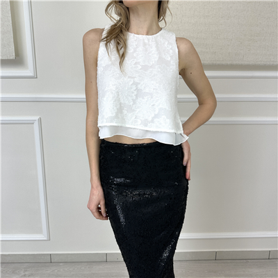 Top Con Paillettes Art. M1ab0048