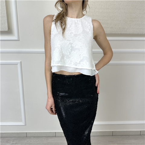 Top Con Paillettes Art. M1ab0048 Top Con Paillettes Art. M1ab0048