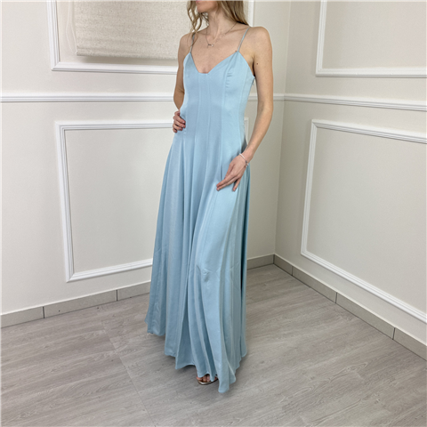 Abito Lungo Con Bretelline Art. 261tt2501