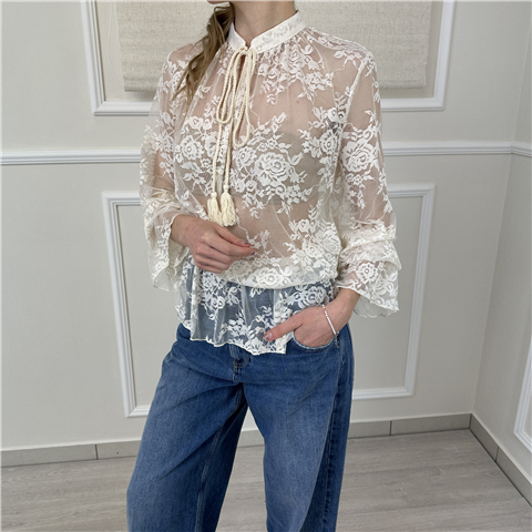 Blusa Pizzo Art. Tab1362 Blusa Pizzo Art. Tab1362