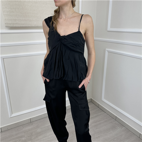 Top Con Bretellina Asimmetrica Art. 210107 Top Con Bretellina Asimmetrica Art. 210107