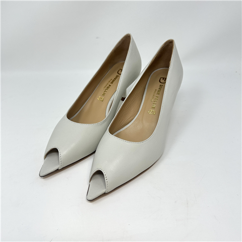 Decollete'' Spuntata Art. Simo2572, Taglia: 38, Colore: WHITE