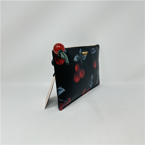 Pochette A Busta Piatta Stampa Ciliegie Art. 261tl8021