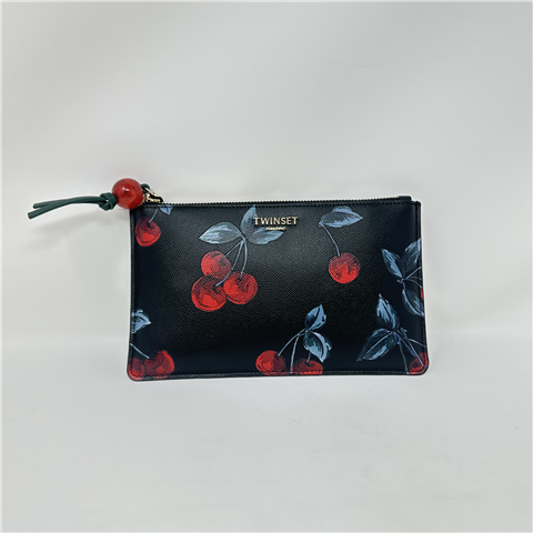 Pochette A Busta Piatta Stampa Ciliegie Art. 261tl8021