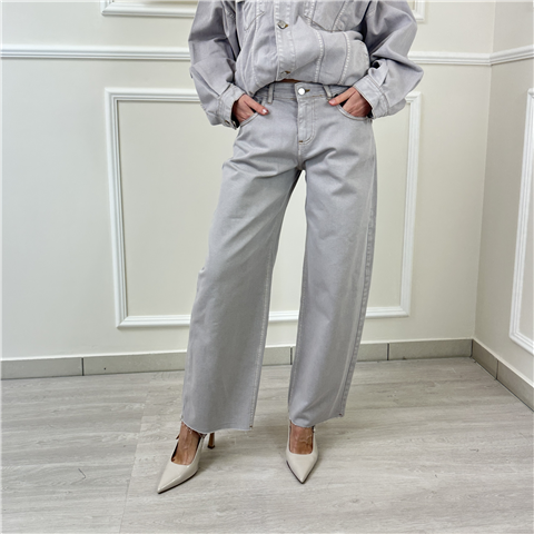 Pantalone Regular Taglio Vivo Sul Fondo Haveone Art. Pgzq116