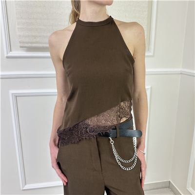 Top All''americana Con Pizzo Art. Rvsq042 Top All''americana Con Pizzo Art. Rvsq042