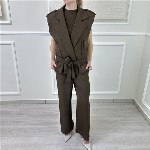 Gilet Allacciato In Vita Art. Lsoq004