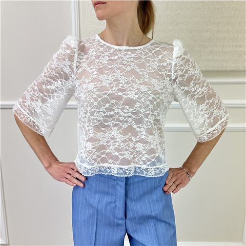 Blusa Pizzo Haveone Art. Mpaq121 Blusa Pizzo Haveone Art. Mpaq121