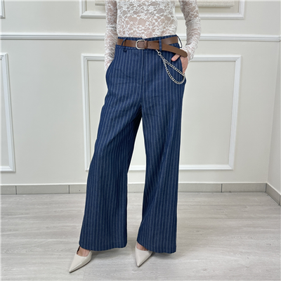 Pantalone Gessato Haveone Art. Pvsq354