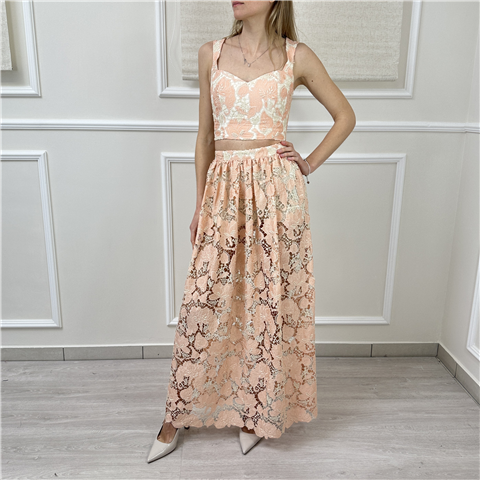 Gonna Floreale Traforata Con Coulotte Art. Go359