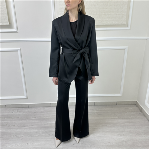 Pantalone Palazzo Art. Pa2260, Taglia: L, Colore: NERO