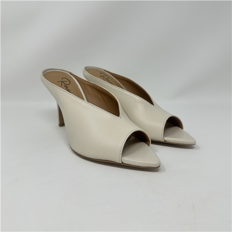 Sabot Nappa Art. Sabrynappa, Taglia: 38, Colore: OFF WHITE