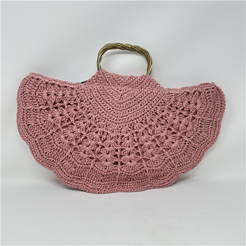 Clutch Effetto Paglia Con Manico Art. 261td8320