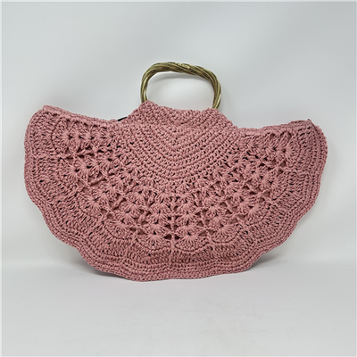 Clutch Effetto Paglia Con Manico Art. 261td8320