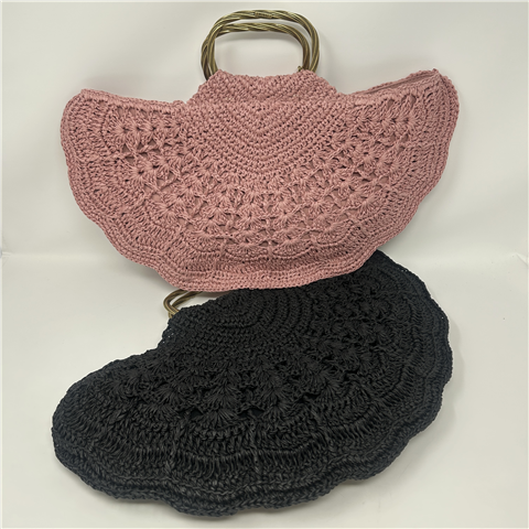 Clutch Effetto Paglia Con Manico Art. 261td8320