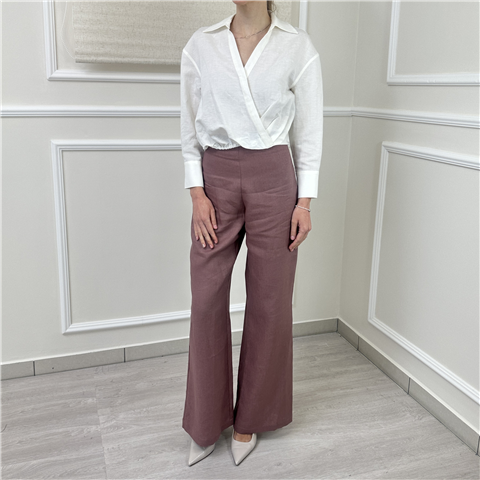 Pantalone Wide Silence Limited Art. Slpa028 Pantalone Wide Silence Limited Art. Slpa028