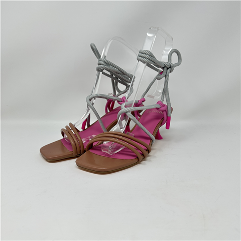 Sandalo Tacco Kitten Allacciato Alla Caviglia Twinset Art. 261aqt010