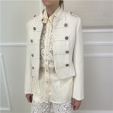 Giacca Napoleone Vicolo Art. Tab1392, Taglia: M, Colore: BURRO