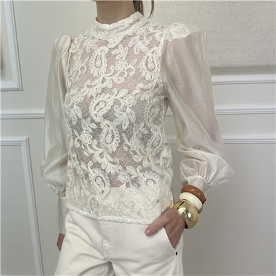 Blusa In Pizzo Vicolo Art. Tab1641