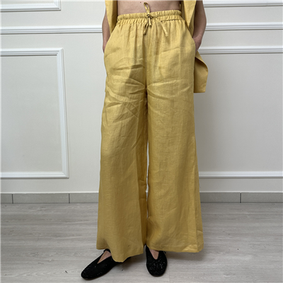 Pantalone Palazzo In Lino Bohemian Vi'' Art. Pa304