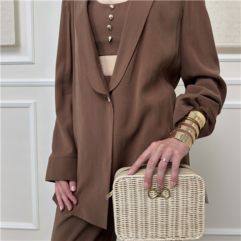 Blazer Bohemian Vi'' Art.gi296, Taglia: L, Colore: MORO