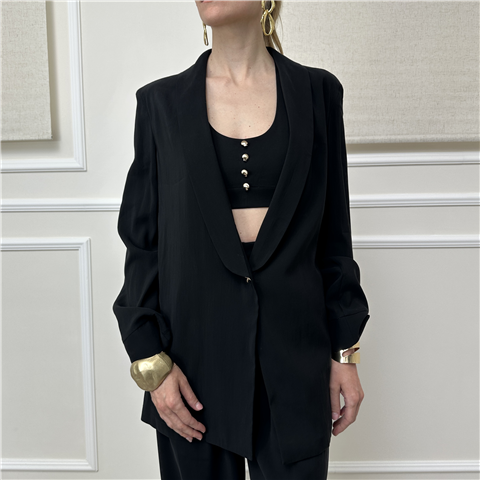 Blazer Bohemian Vi'' Art.gi296, Taglia: XS, Colore: NERO