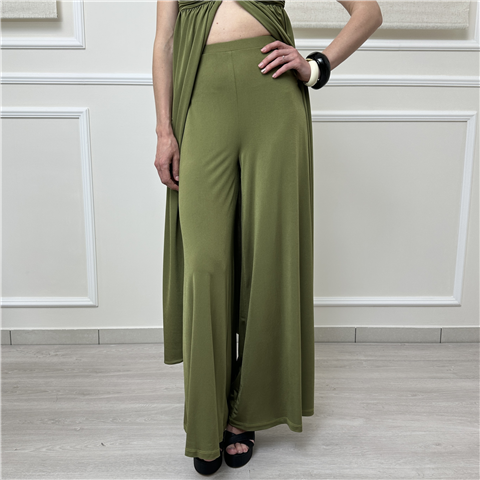 Pantapalazzo Bohemian Vi'' Art. Bhpa020, Taglia: L, Colore: MILITARE