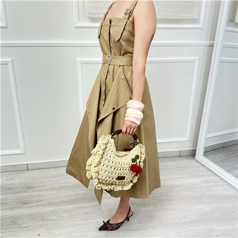 Abito Con Fibbie Tpn Art. Lubbock, Taglia: S, Colore: BEIGE