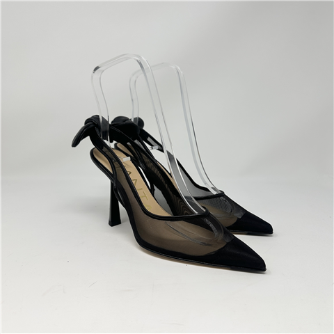 Slingback In Rete Art. H3033, Taglia: 37, Colore: NERO