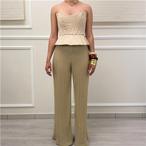 Pantalone Palazzo Lurex Silence Art. Pa2210