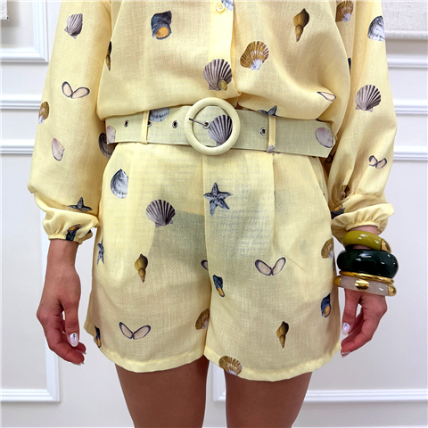 Shorts Fantasia Odi' Art. Sestris, Taglia: S, Colore: GIALLO