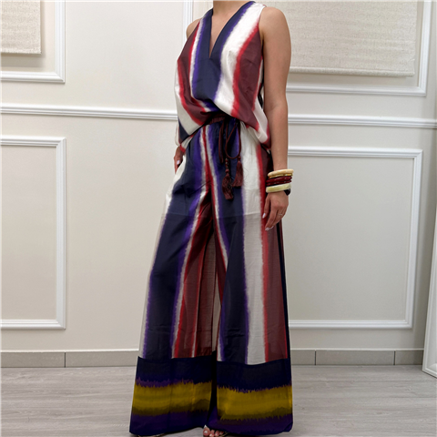 Pantalone Palazzo Twinset Art. 261at2061 Pantalone Palazzo Twinset Art. 261at2061