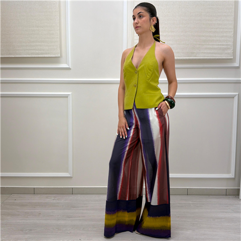 Gilet Corto Con Schiena Scoperta