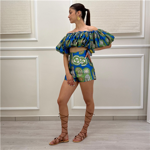 Shorts Fantasia Paisley