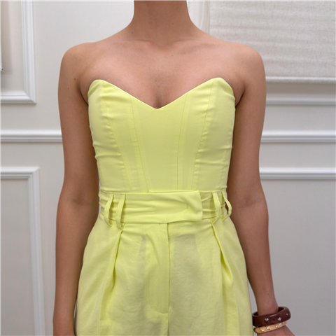 Bustier Lime Bohemian, Taglia: M, Colore: LIME