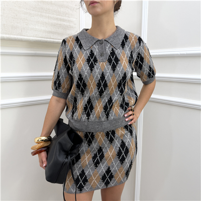 Pullover Rombi E Strass Pullover Rombi E Strass