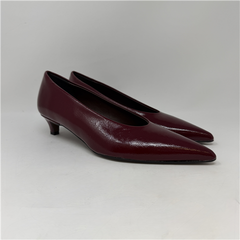 Décolleté Bordeaux Effetto Vernice Décolleté Bordeaux Effetto Vernice, Taglia: 38, Colore: BORDEAUX