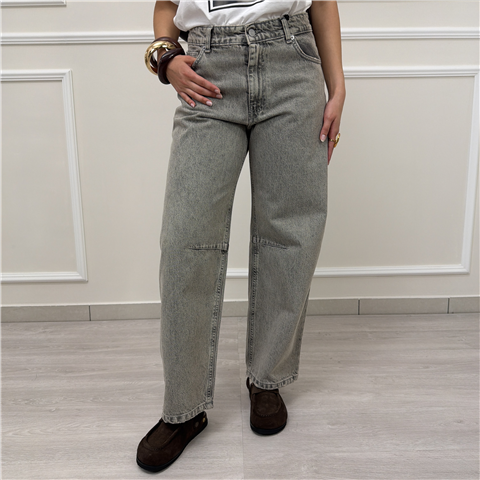 Jeans Barrel Judo Jeans Barrel Judo, Taglia: M, Colore: DENIM GRIGIO