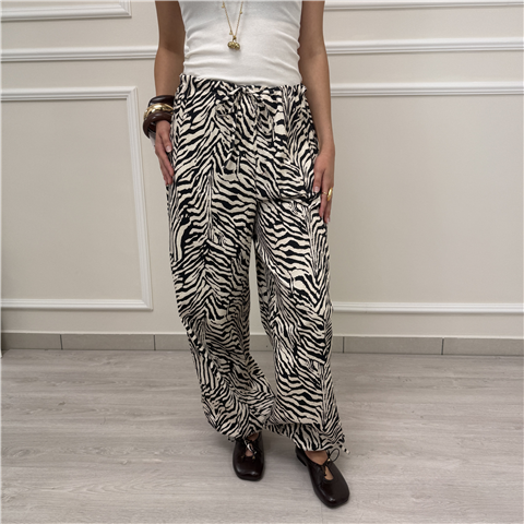Pantalone Balloon Zebrato Pantalone Balloon Zebrato, Taglia: M, Colore: ZEBRATO