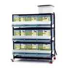 Quail Cage 3 layer