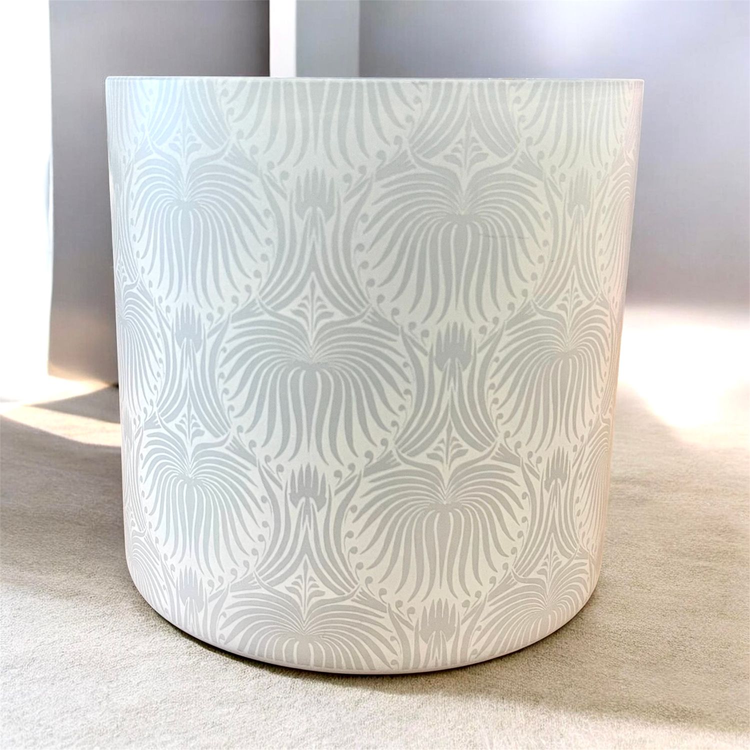 (F) Blue Shell Candle Holder