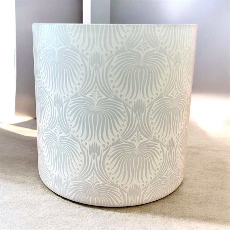 (F) Blue Shell Candle Holder