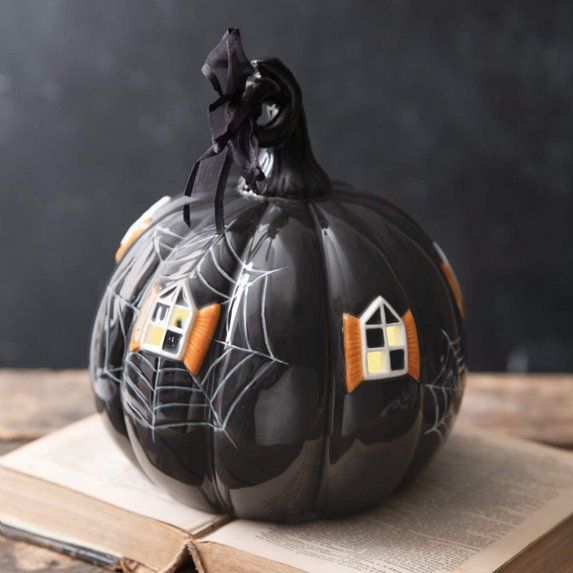 (RH) Porcelain Pumpkin Manor