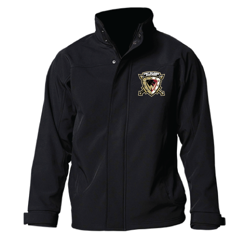 WKMHA Embroidered Coach Jacket, Adult/Youth: Adult, Color: Black, Size: S