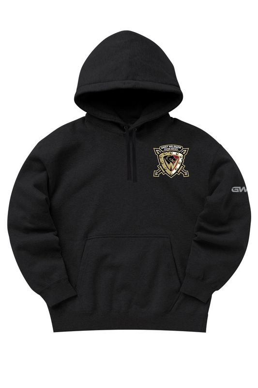 WKMHA 27 PERFORMANCE HOODIE (SENIOR) - LEFT CHEST - WITH ADDITIONAL ADD-ON