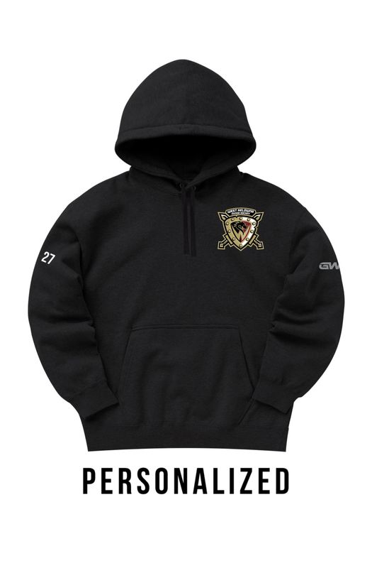 WKMHA 27 PERFORMANCE HOODIE (JUNIOR) - LEFT CHEST - PERSONALIZED