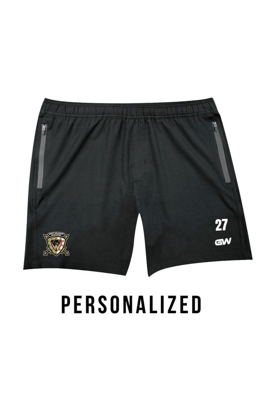 WKMHA 27 PERFORMANCE TRAINING SHORTS (SENIOR) - PERSONALIZED