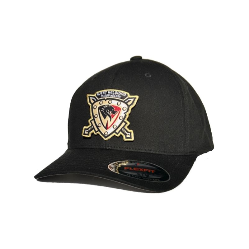 V-FLEXFITt® COTTON BLACK HAT